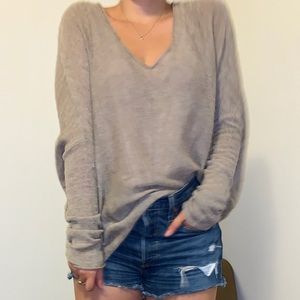 Beige sweater from Free People